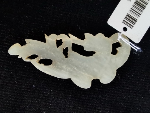 白玉凤鸟佩