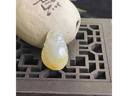 20号黄翡福寿如意
