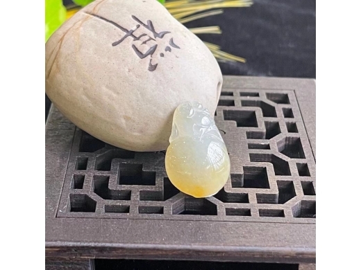 20号黄翡福寿如意