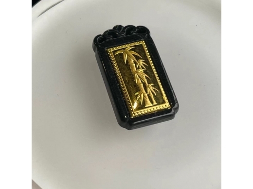 25号墨翠千足金节节高