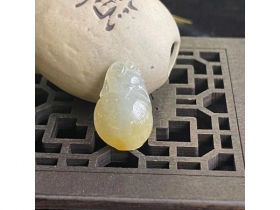 20号黄翡福寿如意