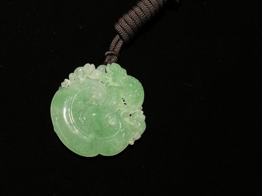 24翠色福寿如意