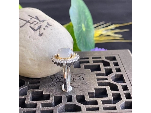 32银镶戒指