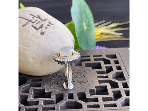 32银镶戒指