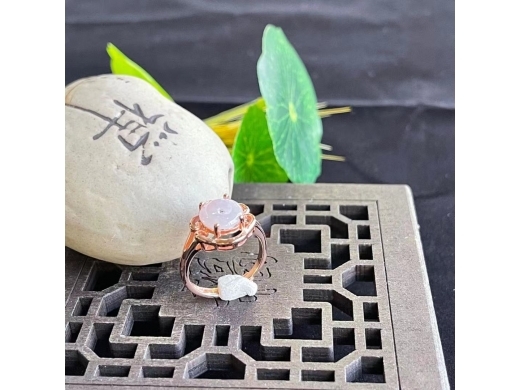 48银镶戒指
