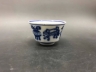 青花博古纹茶盏
