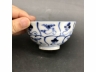 青花灵芝纹茶盏