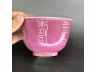 珊瑚红釉剔刻寿字纹盖碗