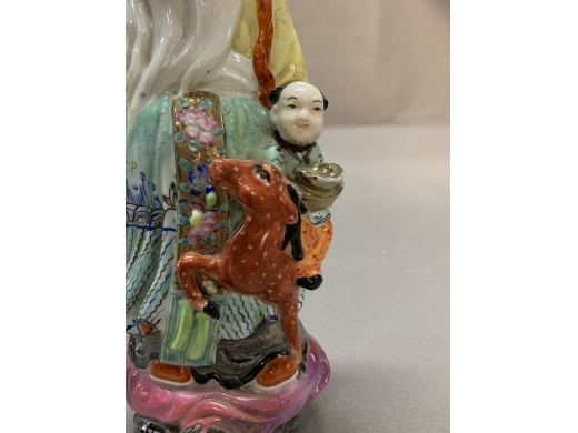粉彩寿星