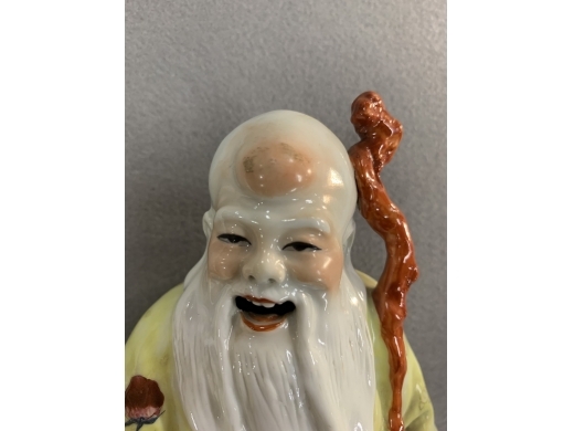 粉彩寿星