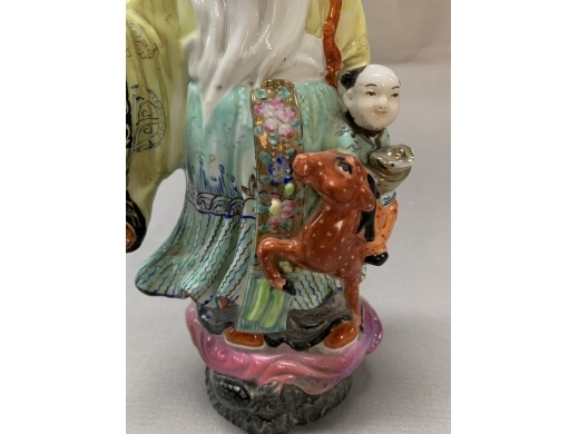 粉彩寿星