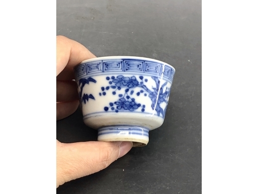 青花松竹梅小杯