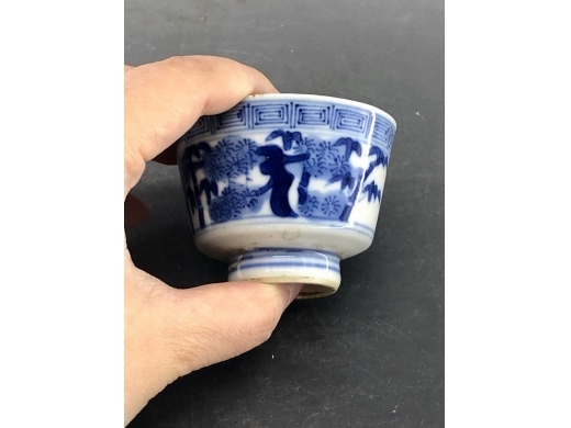 青花松竹梅小杯
