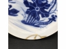 青花莲池鸳鸯纹小碟