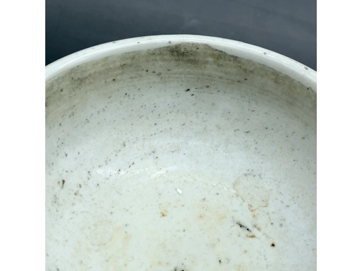 青花山水纹研钵