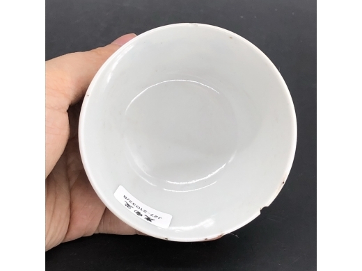 青花童子纹小茶杯