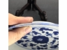乾隆青花缠枝莲纹盘