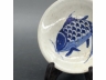 青花鲤鱼纹碟