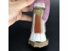 粉彩仕女瓷塑