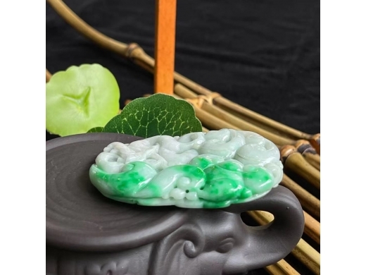 24翠色如意牌