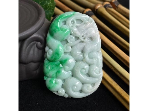 24翠色如意牌