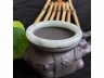 06圆条飘花手镯