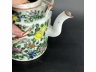 广彩花鸟茶壶