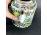 广彩花鸟茶壶