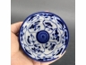 青花灵芝纹茶盏