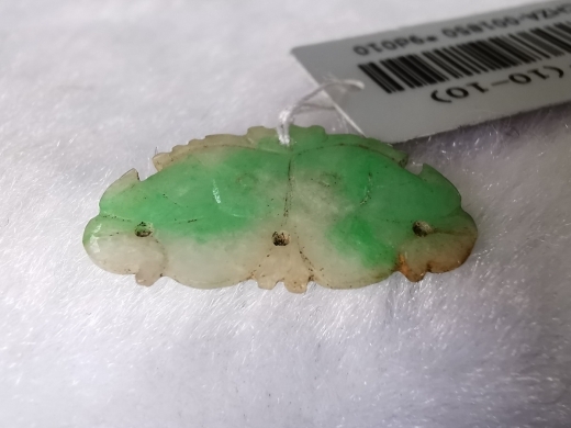翡翠双鱼佩