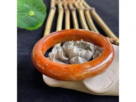 39红翡手镯