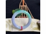 18春带彩粗条手镯