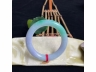 18春带彩粗条手镯