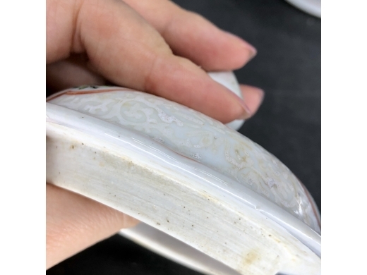 粉彩花卉大茶壶