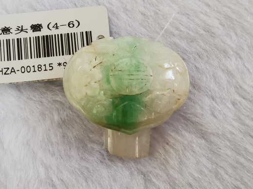 翡翠如意簪头