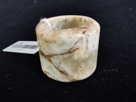 玉沁色扳指