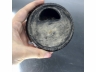 酱釉鼓式瓷砚