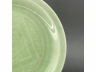 豆青釉模印云龙纹折沿盘