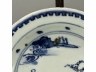 青花山水纹碟