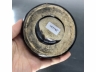 酱釉鼓式瓷砚