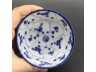 青花灵芝纹茶盏