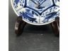 青花花卉纹小碟