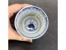 青花琴棋书画米通花茶盏