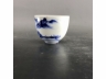 青花山水茶盏