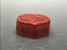 剔红牡丹纹心型首饰盒