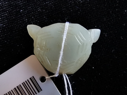 白玉八卦虎头