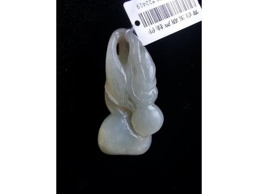 白玉葫芦挂件