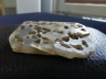 白玉鹊梅纹嵌饰