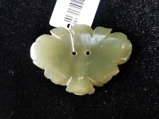 白玉珠花佩