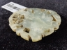 白玉驾鹤仙翁嵌饰